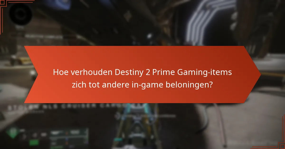 Wat is het algemene tevredenheidsniveau met de aanbiedingen van Destiny 2 Prime Gaming?