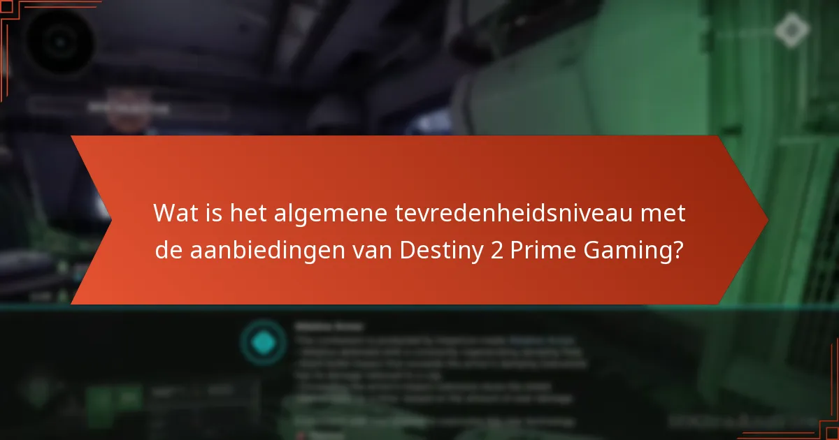 Hoe verhouden Destiny 2 Prime Gaming-items zich tot andere in-game beloningen?