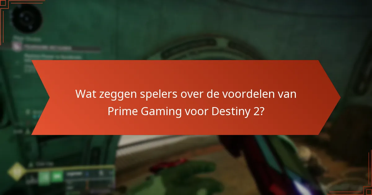 Hoe Prime Gaming-beloningen in Destiny 2 te verzilveren?